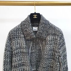 Chanel Sparkly Lapel Knit Jacket
