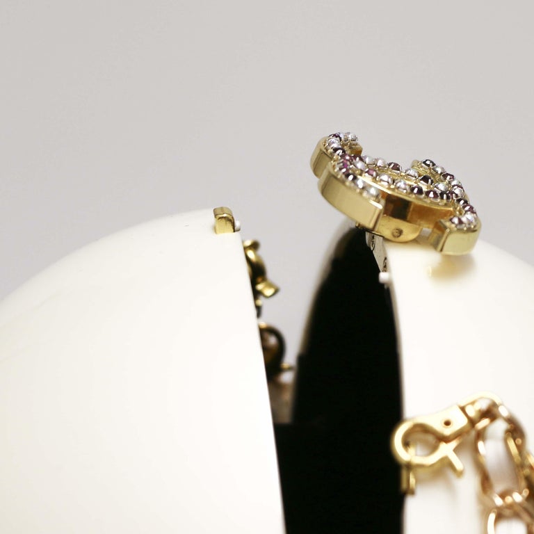 CHANEL Sphere Bag with Pearl Strap at 1stDibs