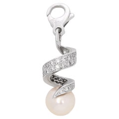 Chanel Spiral Diamond Charm
