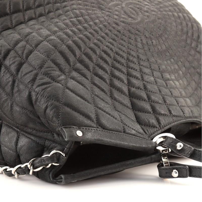 Chanel Spiral Sea Hit Tote Quilted Iridescent Calfskin Large 3