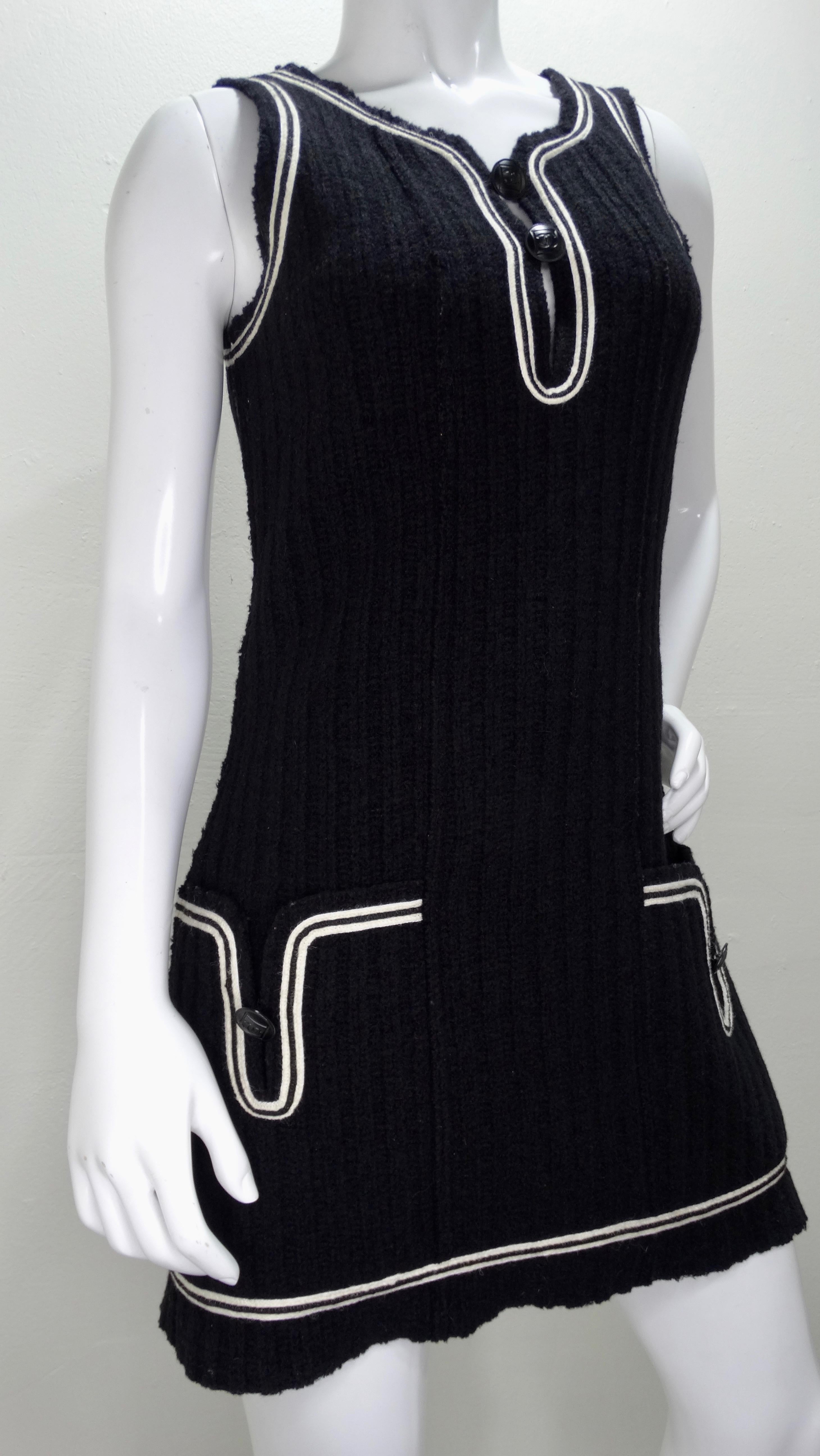Chanel Sport 2007 Fall/Winter Black Mini Dress 4