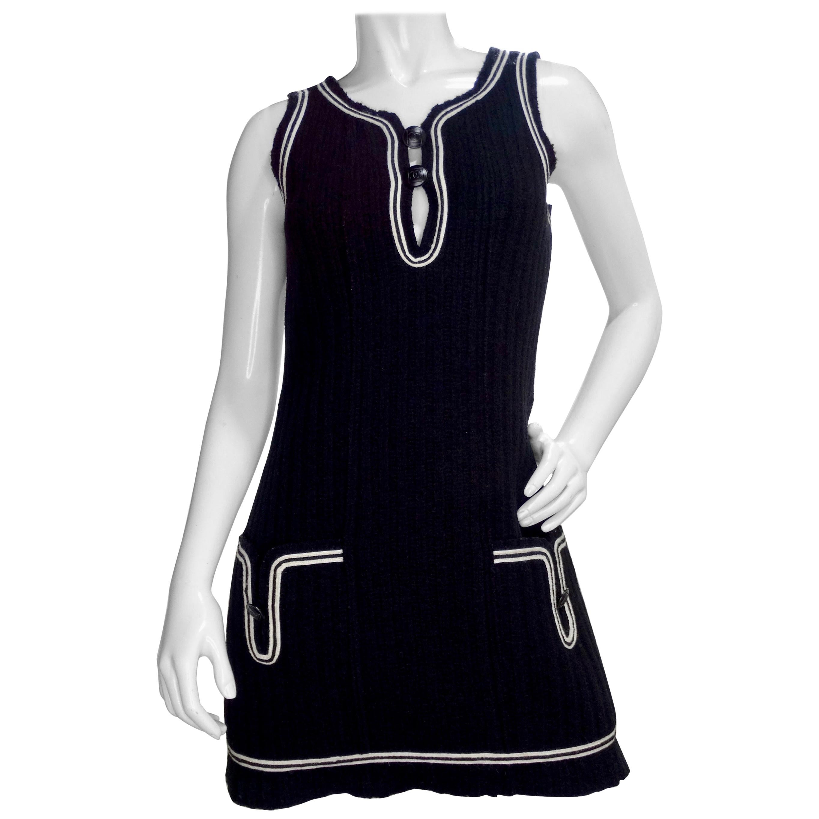Chanel Sport 2007 Fall/Winter Black Mini Dress
