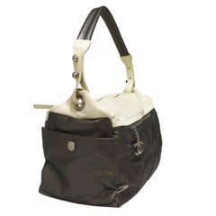CHANEL Sport Bag in Two-Tone Color Canvas
