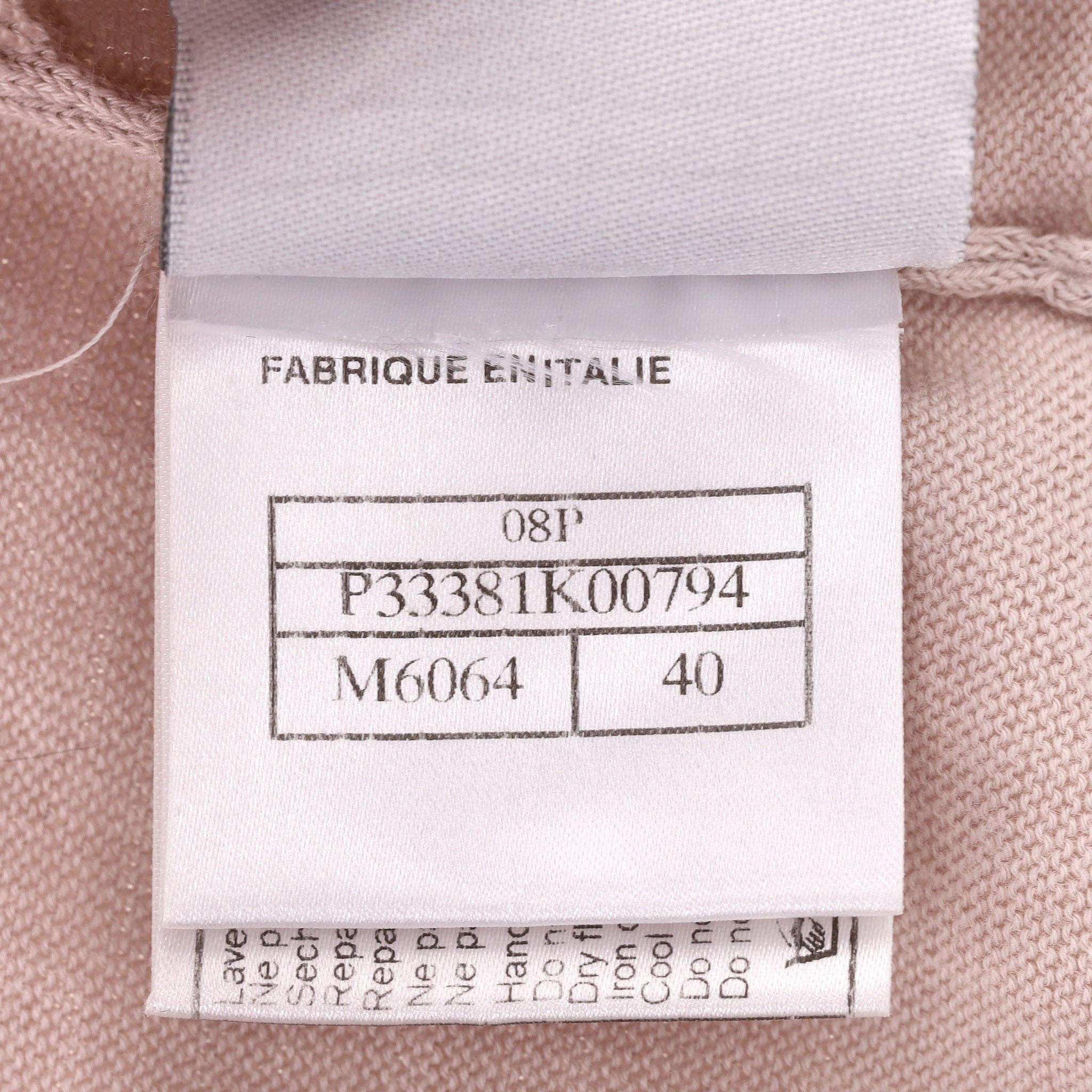 Chanel Sport Cotton Top & Matching Hoodie For Sale 7