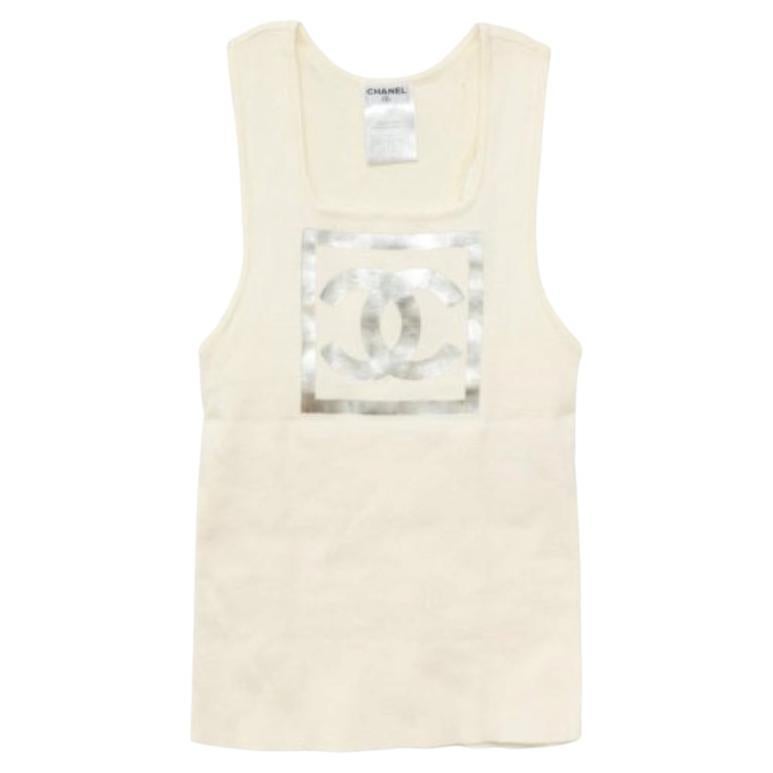 Chanel Sport Gorgeous Tank Top With Cc Logos