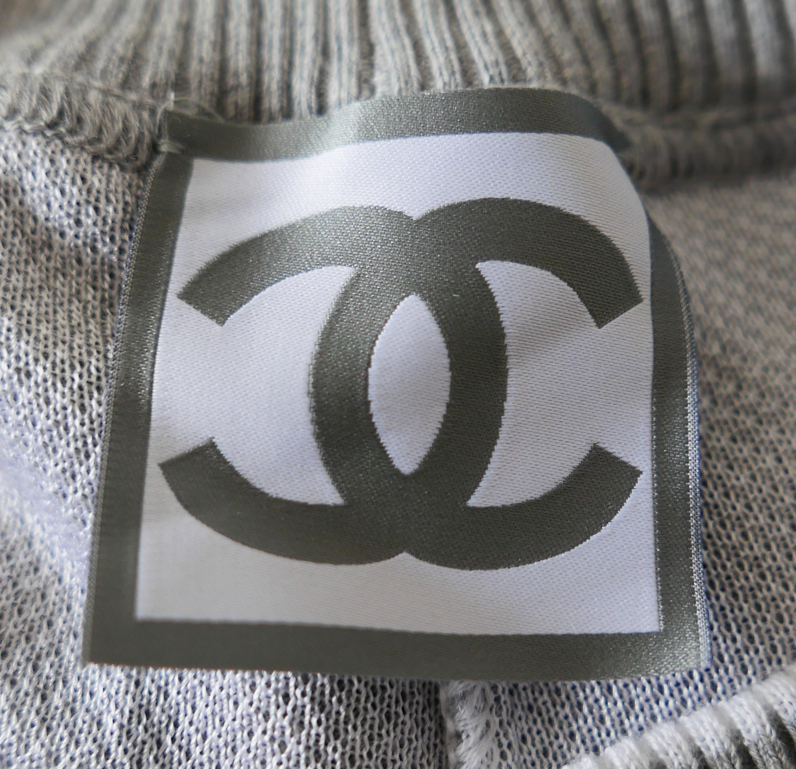 Chanel Sport Line 2009 09P Track Pants Pantalones en venta 1