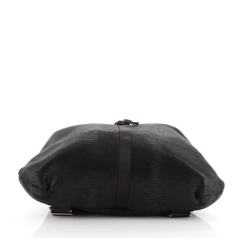 Chanel Sport Line Rucksack aus Leder mit Eidechsenprägung Damen