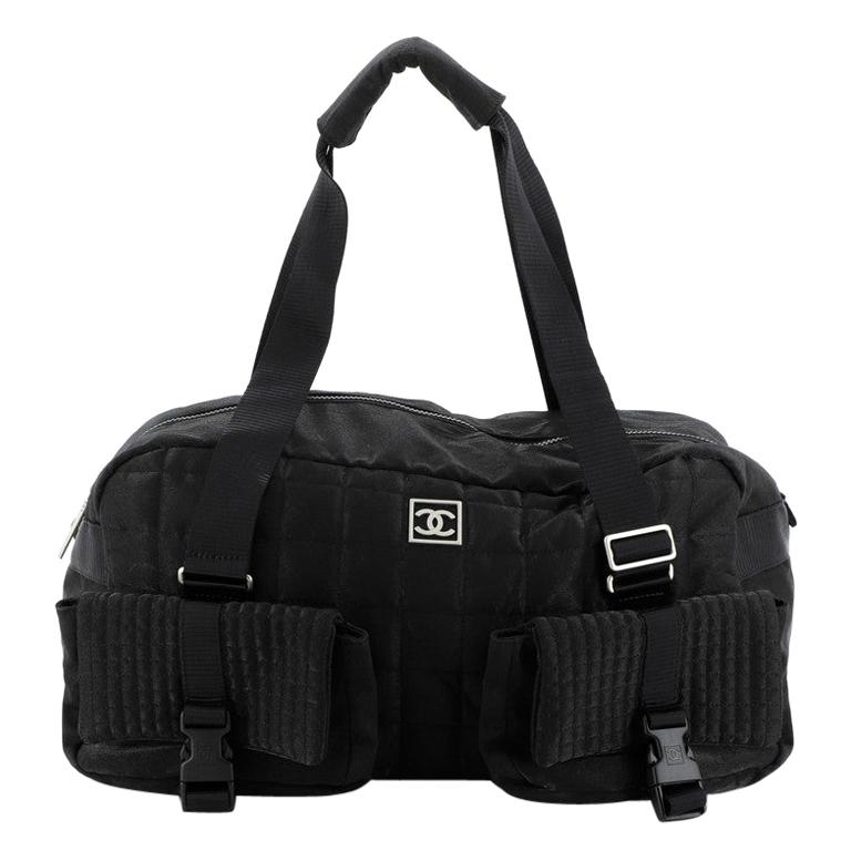 Chanel Sport Line Duffle Bag Nylon XL at 1stDibs  chanel sport duffle bag, chanel  duffel bag, chanel bag sport