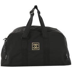 Chanel Sport Line Duffle Bag Canvas Large