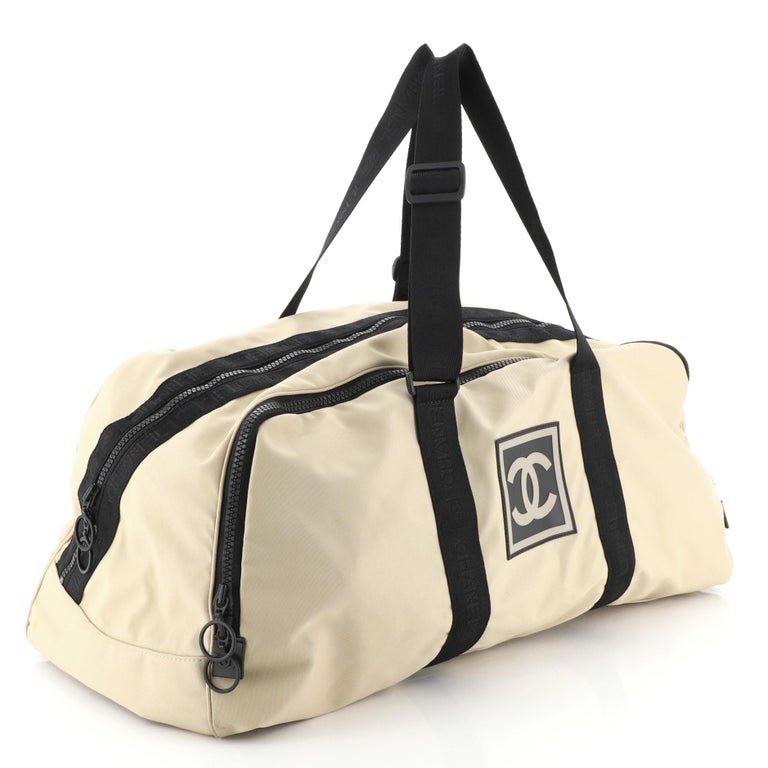 Chanel Sport Line Duffle Bag Nylon XL at 1stDibs