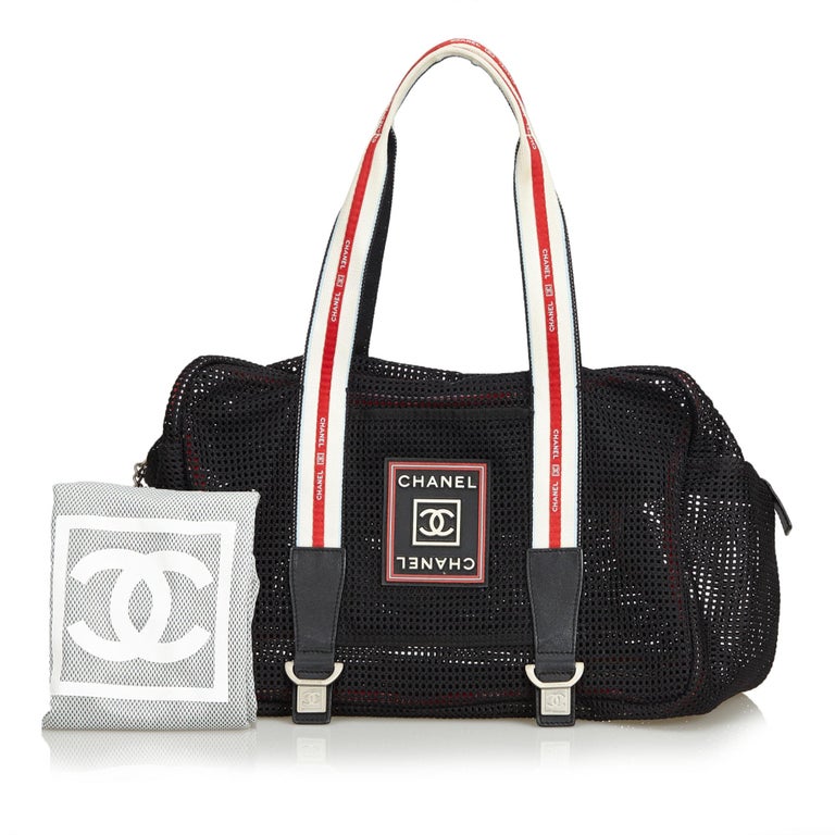 Chanel Sport Line Mesh Shoulder Bag For Sale at 1stDibs