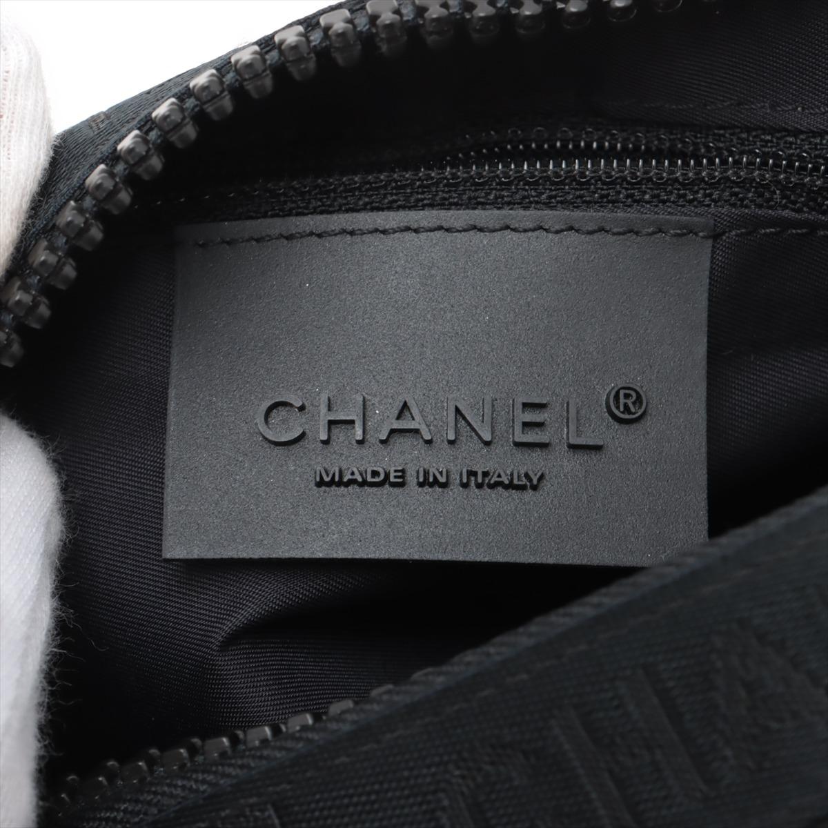Bolsa Chanel Sport Line Nylon x Goma Negro en venta 6