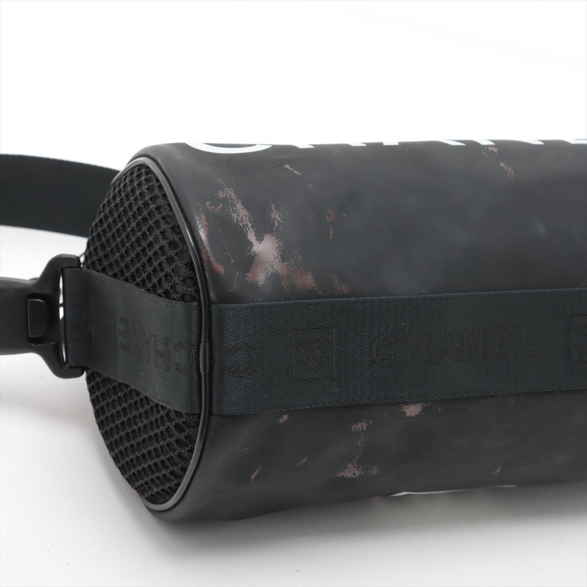 Bolsa Chanel Sport Line Nylon x Goma Negro en venta 1