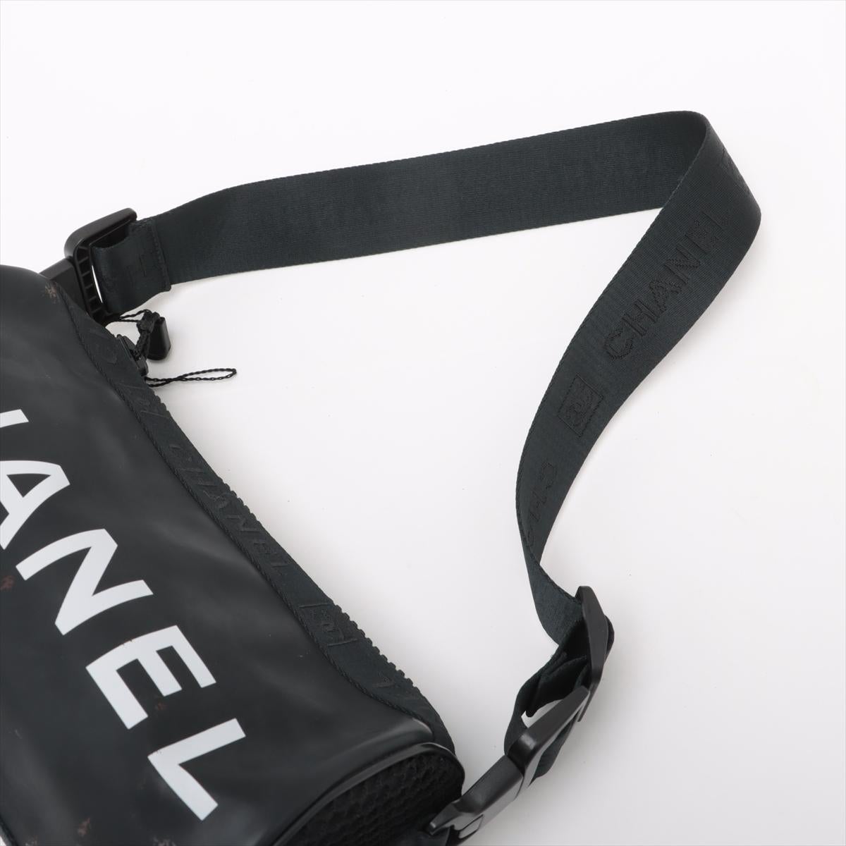 Bolsa Chanel Sport Line Nylon x Goma Negro en venta 2