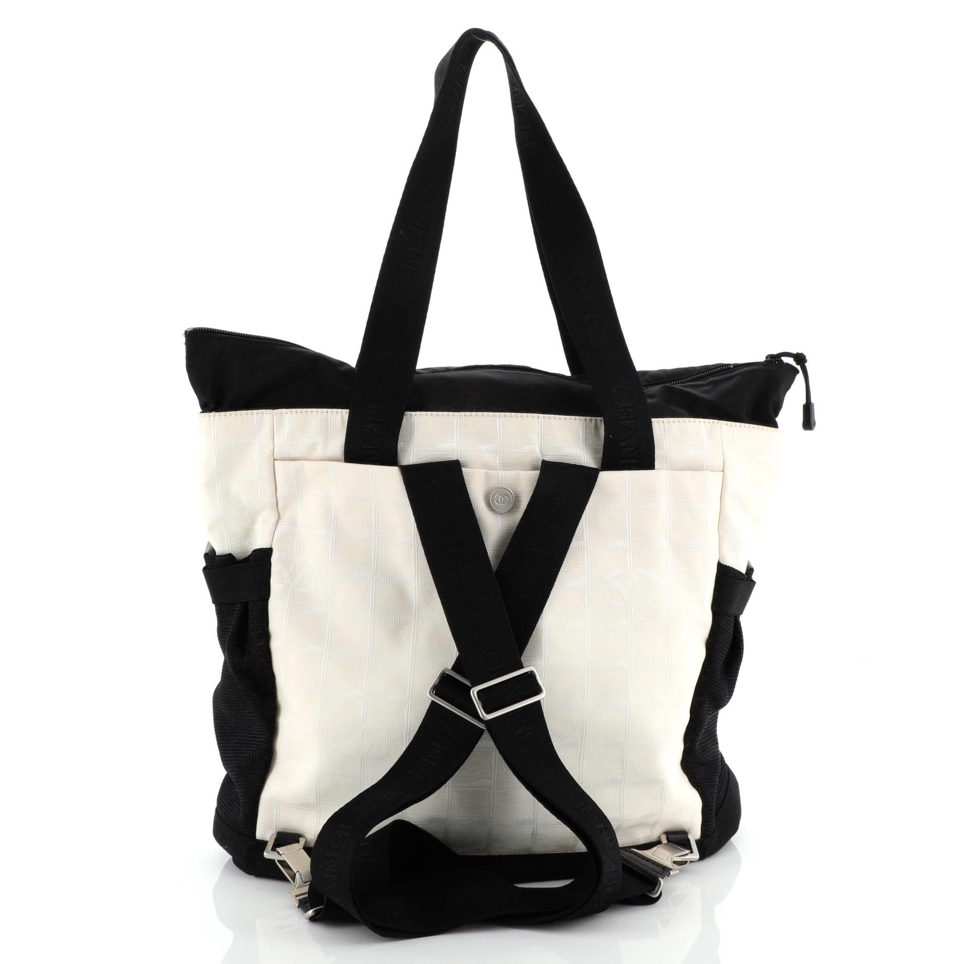 chanel sport line backpack