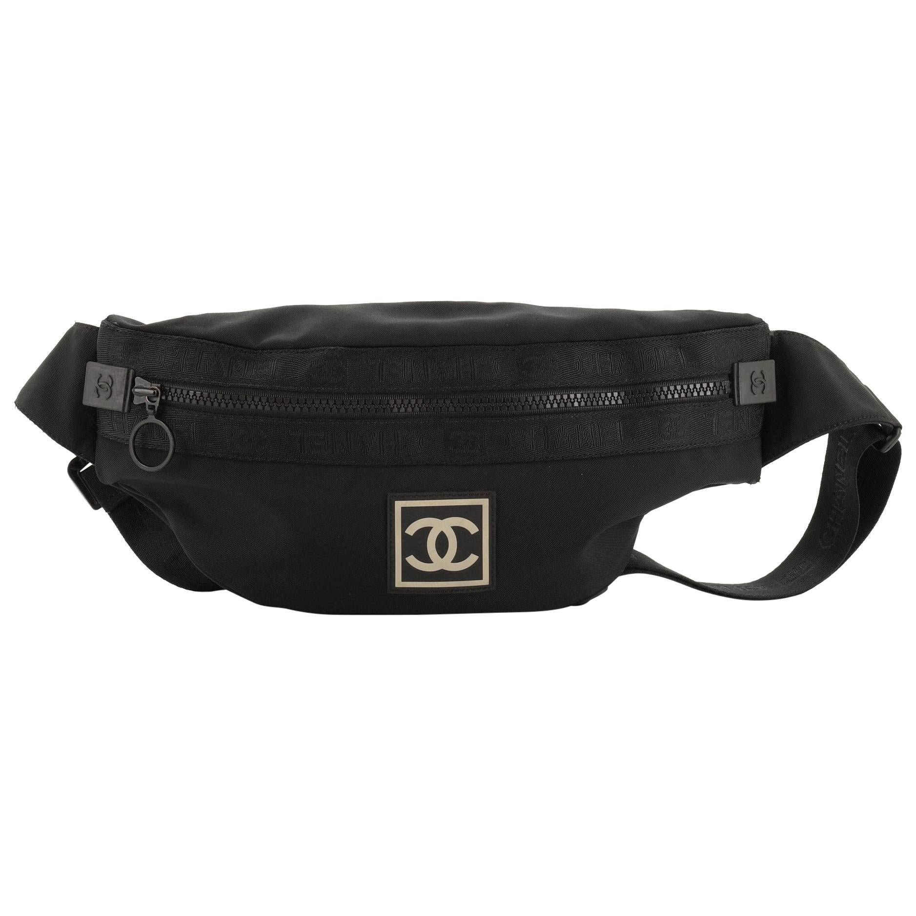 Chanel Sport Line Waist Bag Nylon Medium