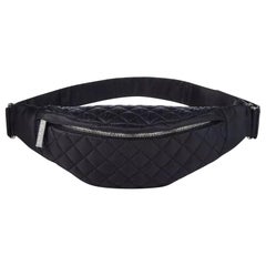 Chanel Sport Waist Bag Crossbody Black Nylon Fanny Pack