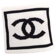 Chanel Sport Wristband White vintage 2000s tenniscore