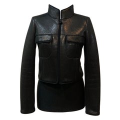 Chanel Sportliche schwarze Jacke