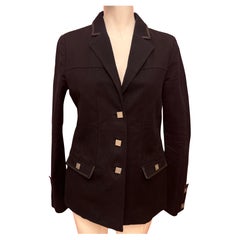 Chanel Sportline 2006 collection black denim jacket