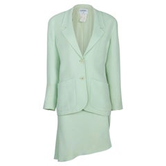 Chanel Spring 1994 Green Suit