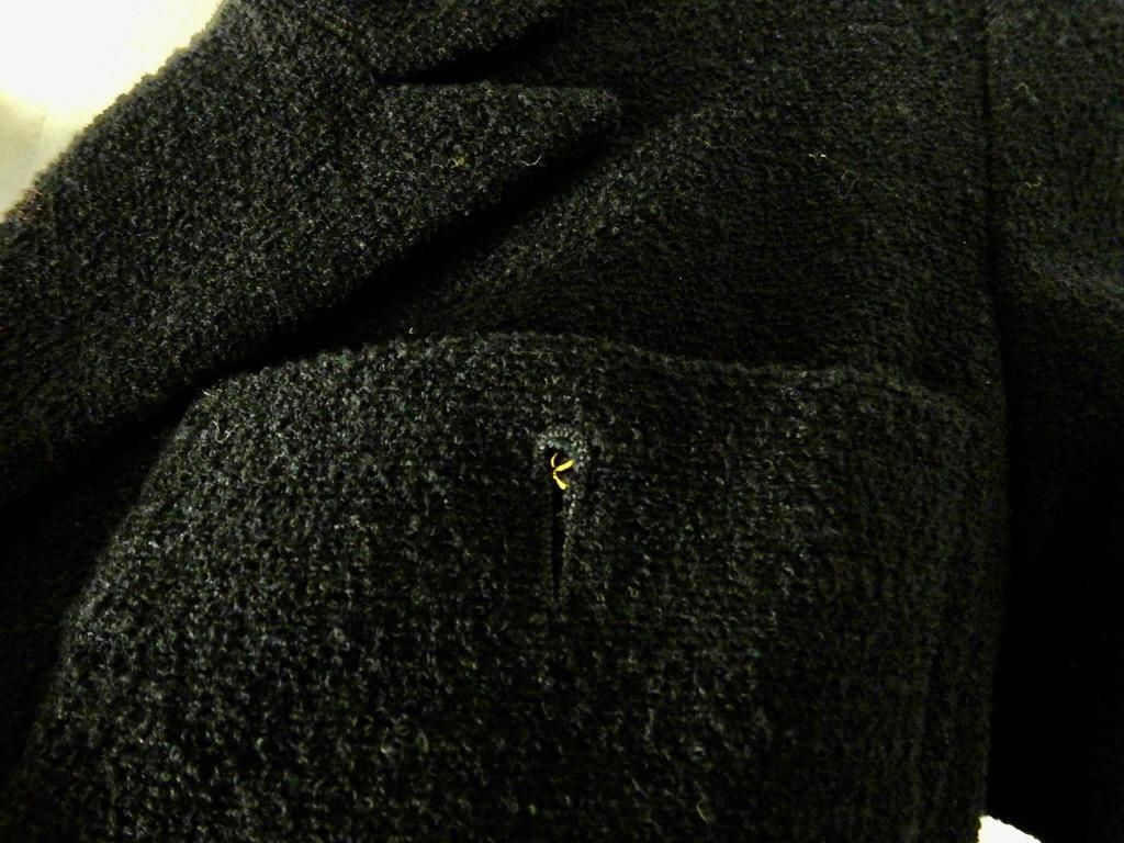 Chanel Spring 1995 Black Cropped Wool Jacket 1