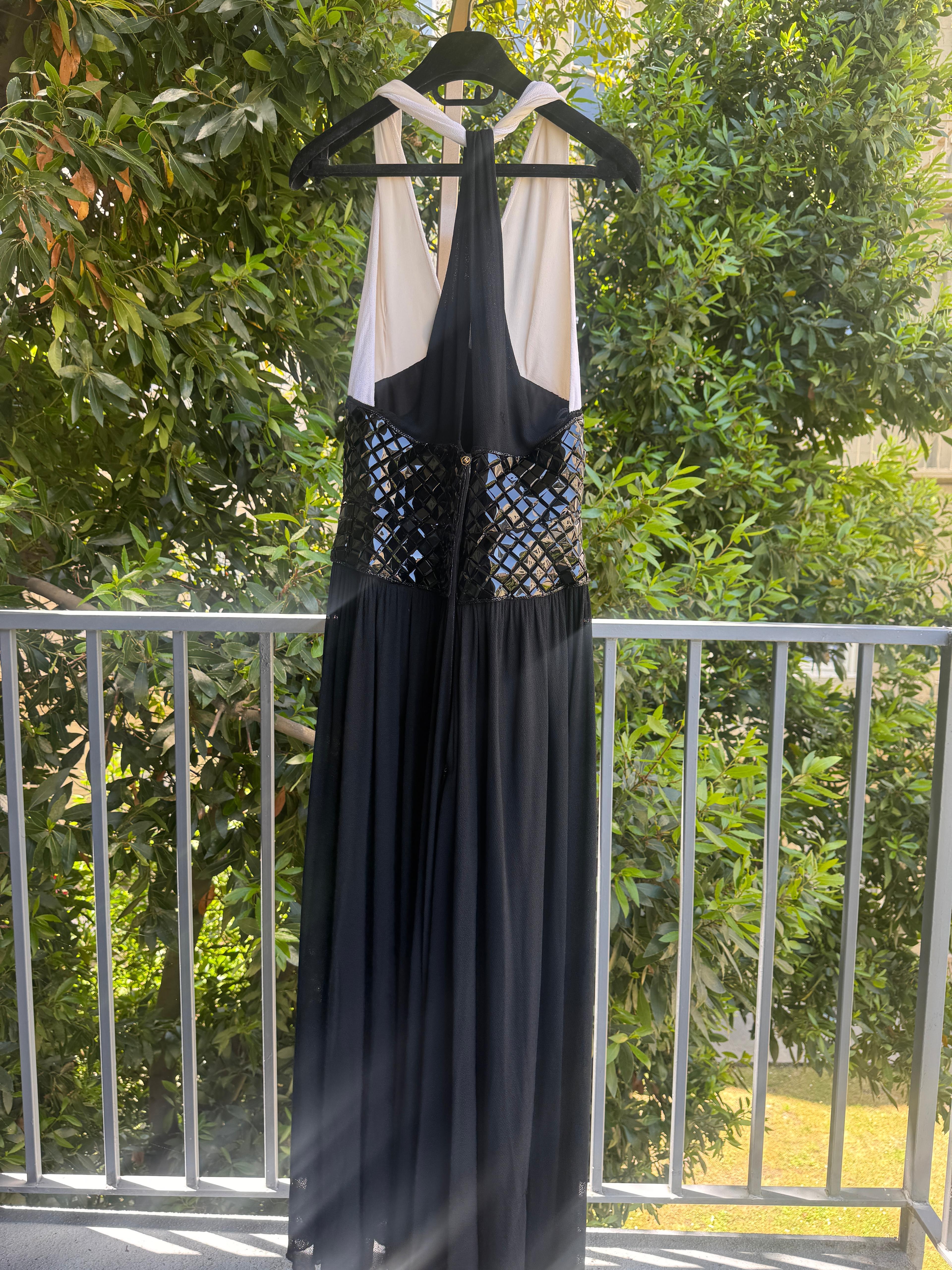 Chanel Frühjahr 1995 Laufsteg-Kleid - Größe 42 im Angebot 9