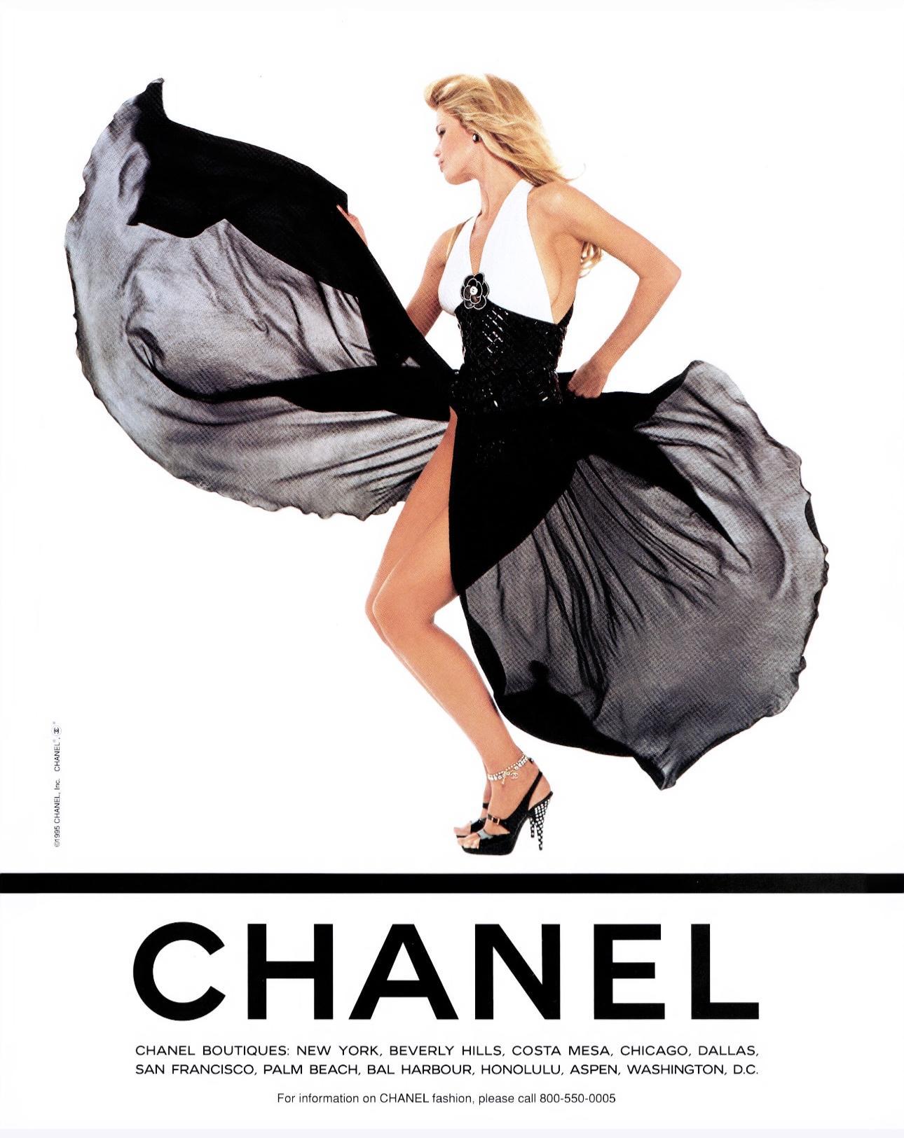 Chanel Frühjahr 1995 Laufsteg-Kleid - Größe 42 im Angebot 12
