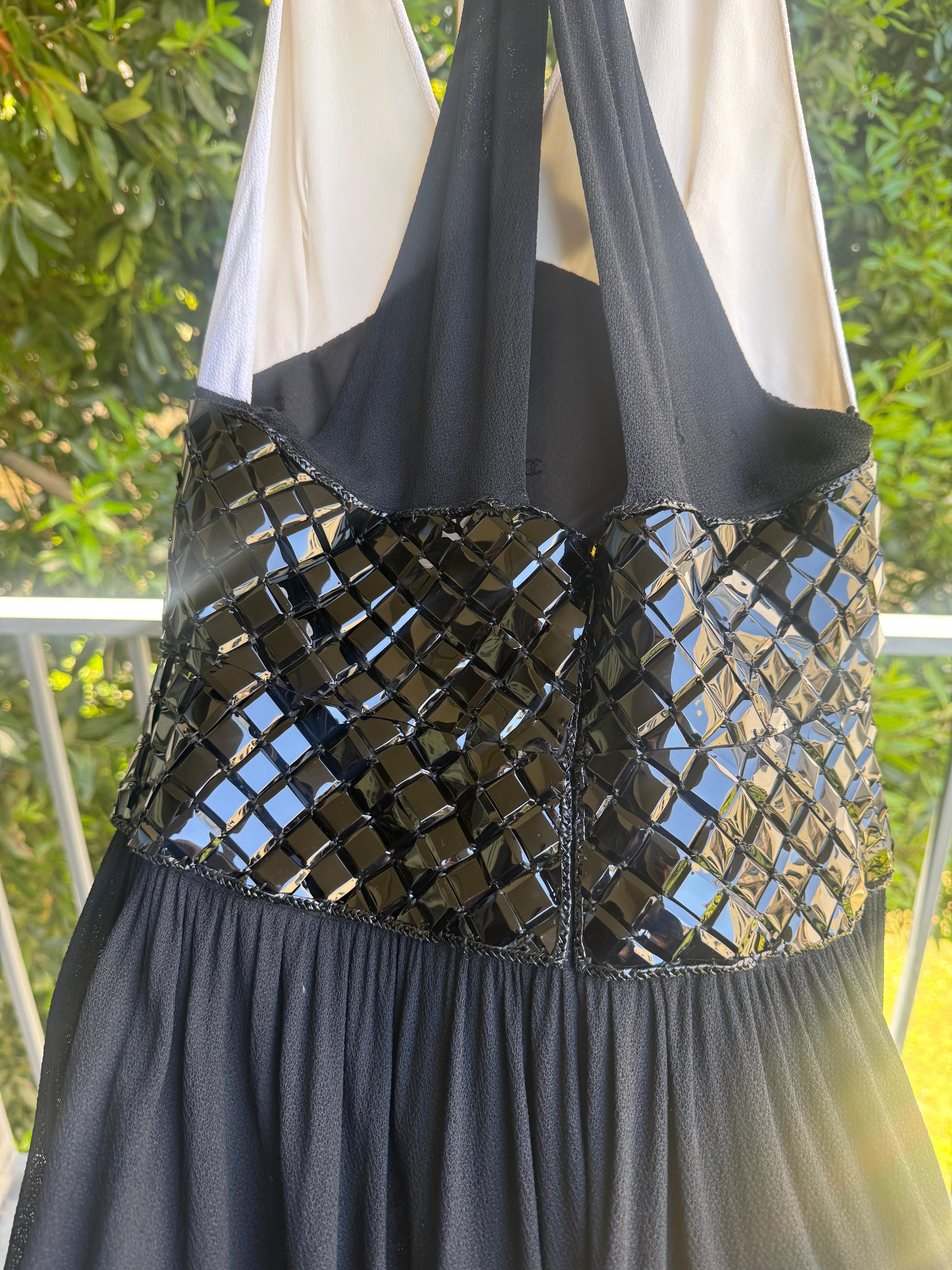 Chanel Frühjahr 1995 Laufsteg-Kleid - Größe 42 im Angebot 3