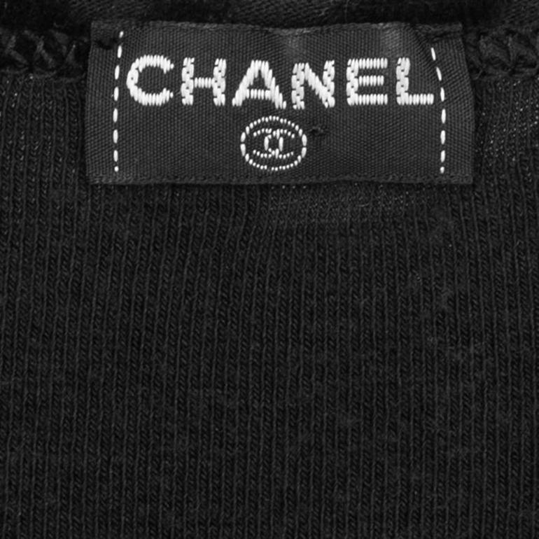 chanel logo dress