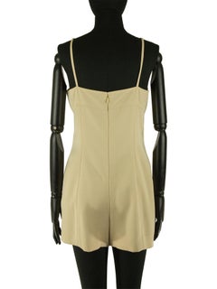 Chanel Spring 1997 Cream Playsuit
