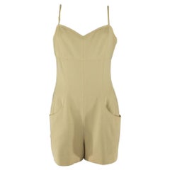 Chanel primavera 1997 - Playsuit color crema