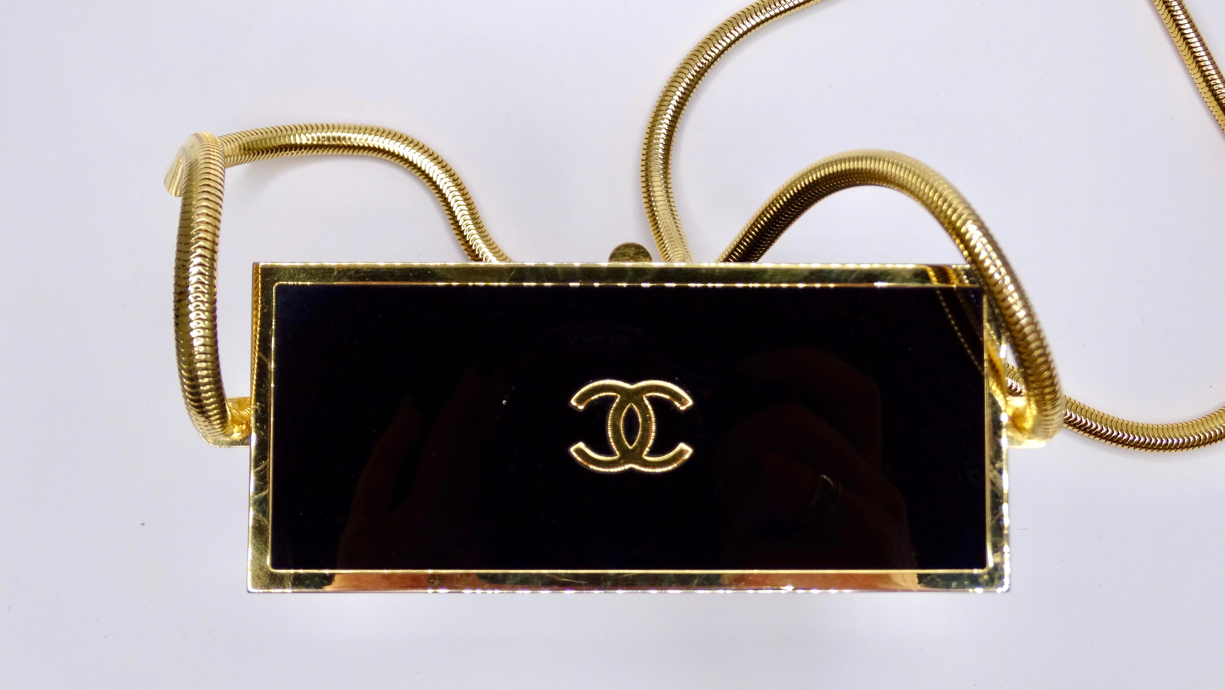 Chanel Spring 1997 Micro Mini Minaudière In Excellent Condition For Sale In Scottsdale, AZ