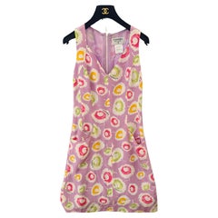 Retro Chanel spring 1997 silk dress 