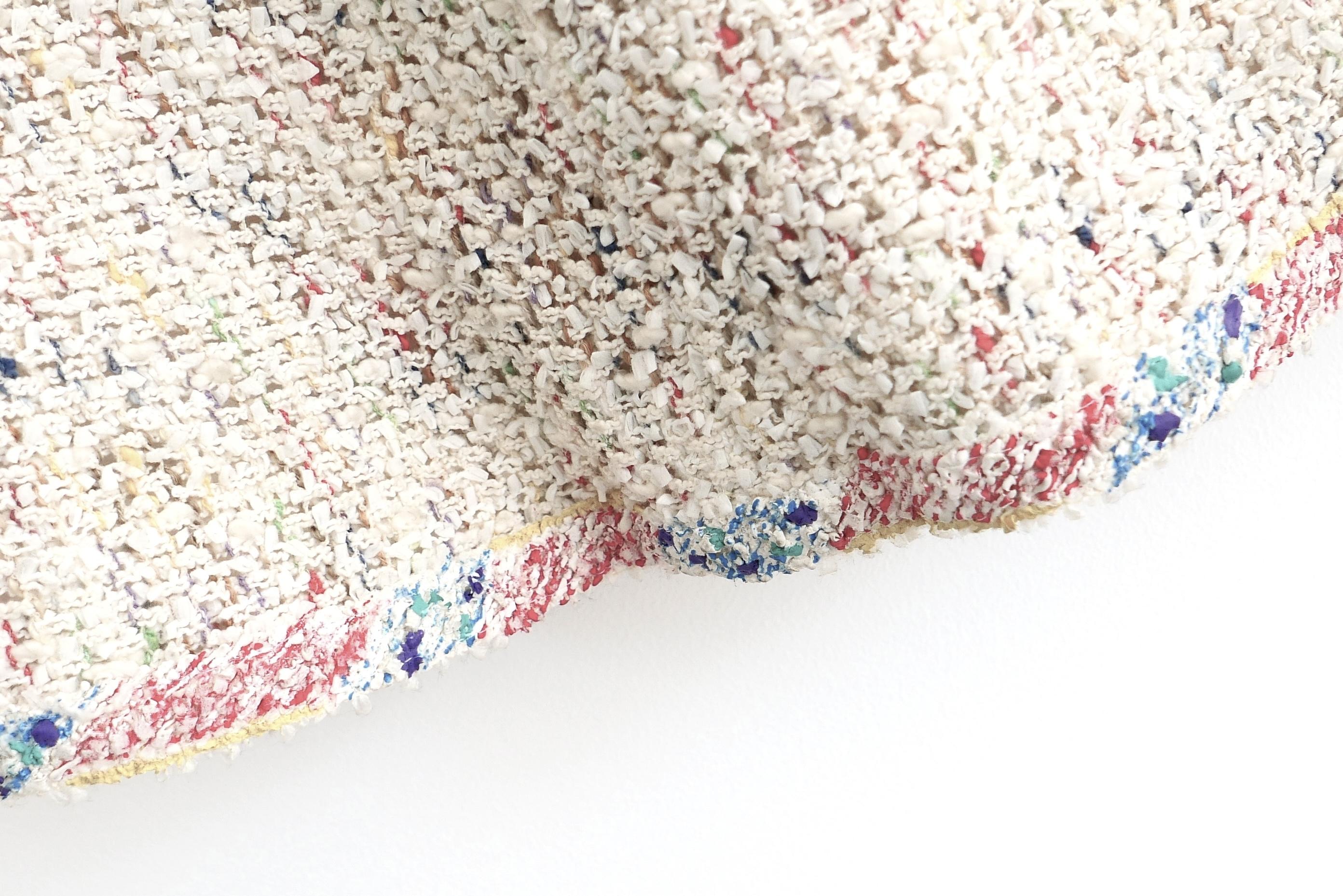 Absolutely delicious, vintage Chanel skirt from the Spring 1999 collection. I have the matching jacket listed separately. Made from candy speckled wool and lycra mix rag tweed with textured puff paint trims, it has an a-line midi cut with concealed