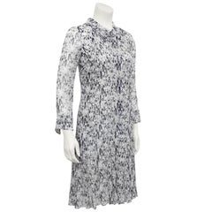 Chanel Spring 2003 Coco Chanel Chiffon Shirtdress