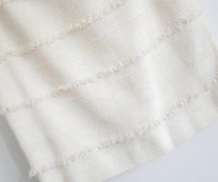 Chanel Spring 2008 Cream Fantasy Tweed Skirt