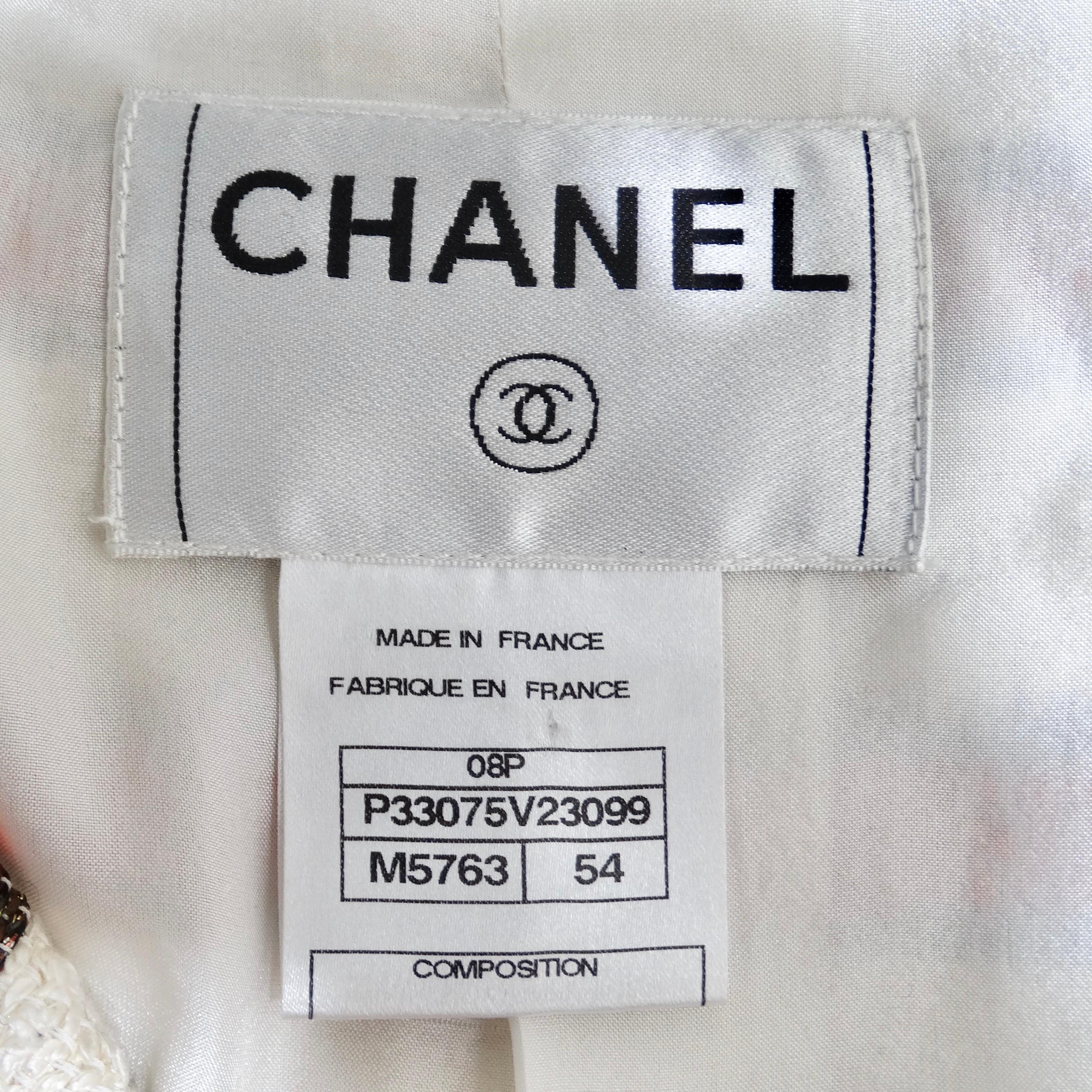 Chanel Spring 2008 Mens Sailor Striped Blazer For Sale 5