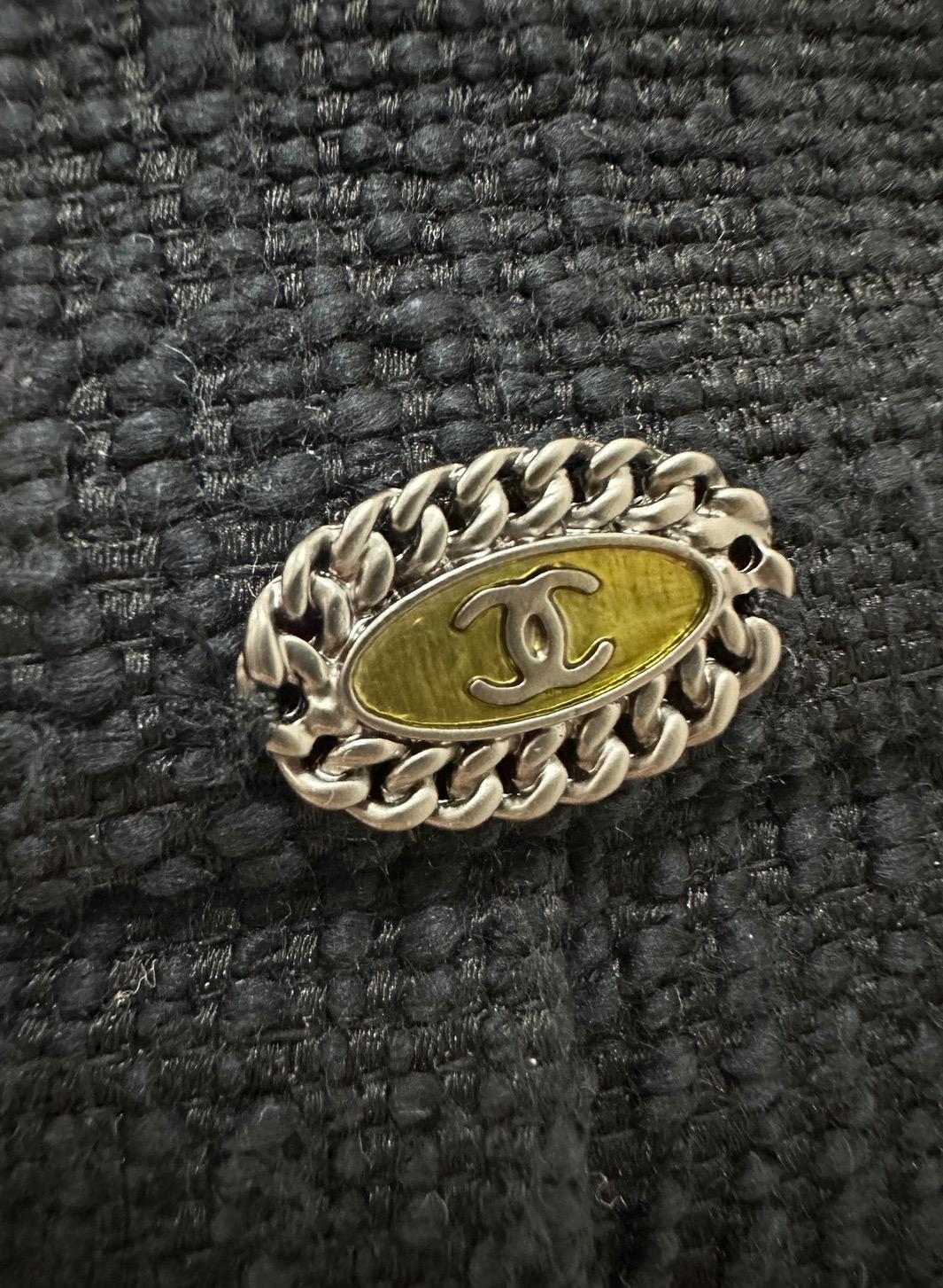 Chanel Primavera 2010 Gonna con fiocco Giacca Abito Sz.36, Gonna Sz.38 in vendita 3