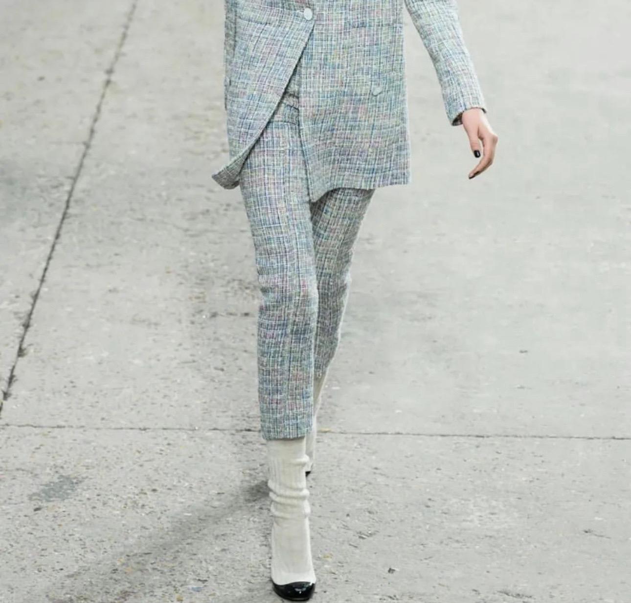 Chanel Spring 2014 Runway Multicolor Pants  2