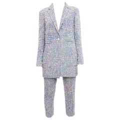 Chanel Spring 2014 Runway Multicolor Pants Suit - 38