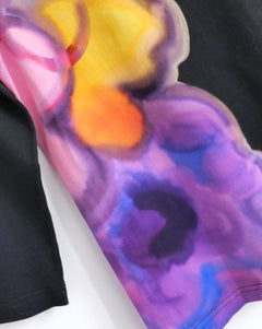 Chanel Spring 2015 Neon Floral Print Top