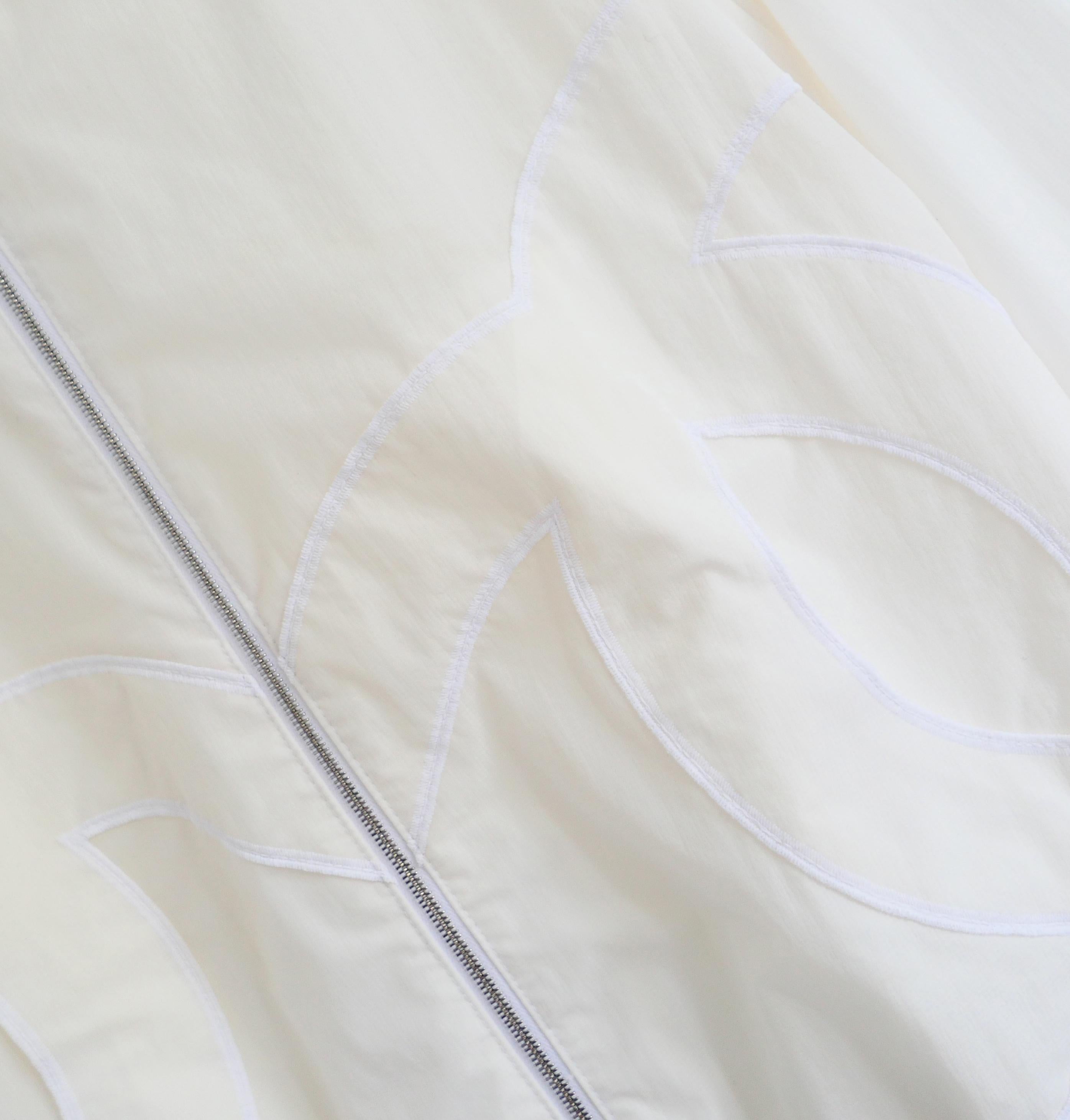 De las mujeres Chaqueta Cortavientos Chanel Primavera 2018 con Apliques CC en venta