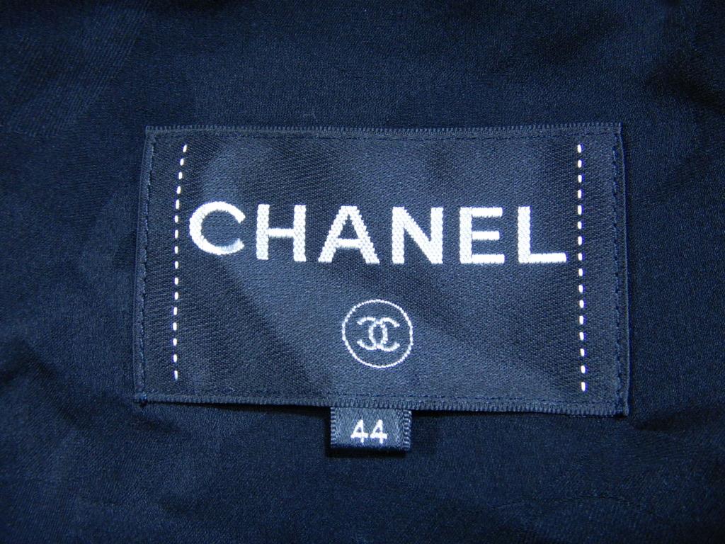 Chanel Spring 2019 Black Denim Jacket 6