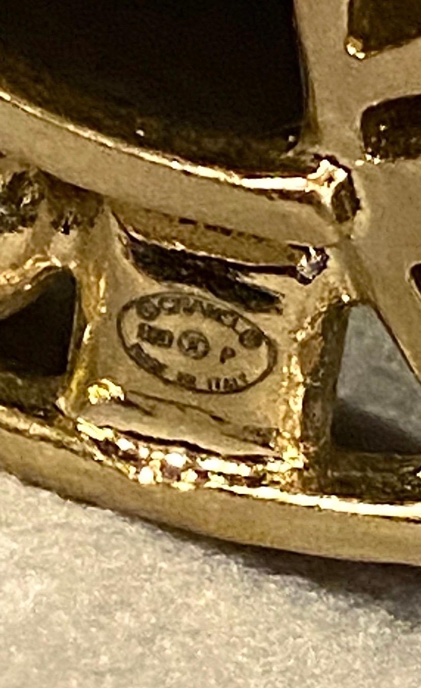 Chanel Frühjahr 2020 Kollektion Gold CC Logo Gripoix & Perlen Brosche im Angebot 5