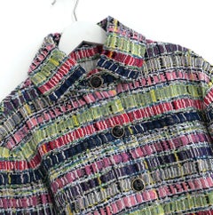 Chanel Spring 2021 Candy Fantasy Tweed Ribbon Weave Jacket