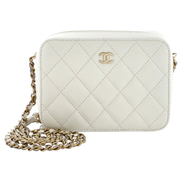 Chanel White Mini Bag - 34 For Sale on 1stDibs  chanel mini bag white, small  chanel white bag, small white chanel bag
