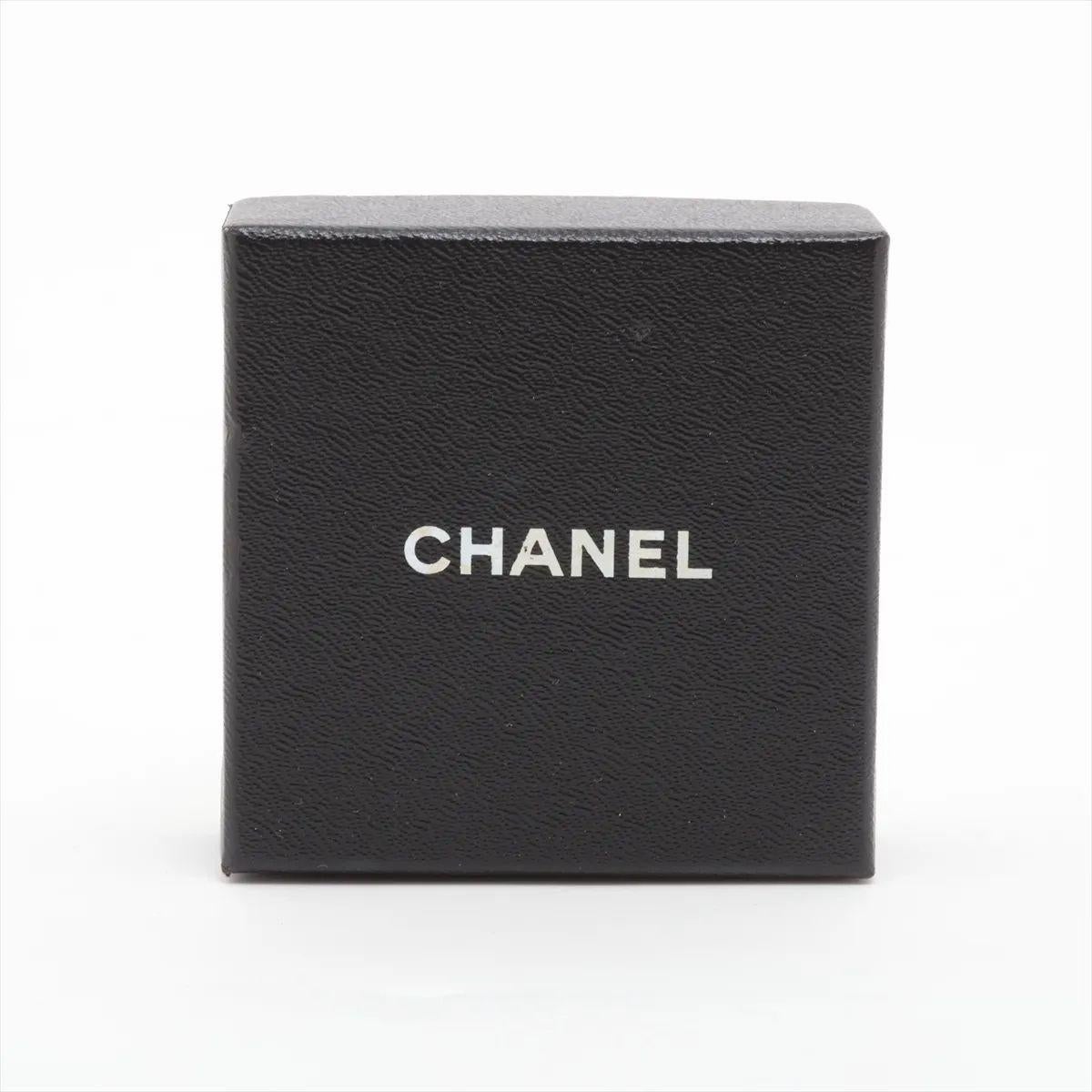 Chanel Square CC Logo Pink Rhinestone Dangle Earring en vente 3