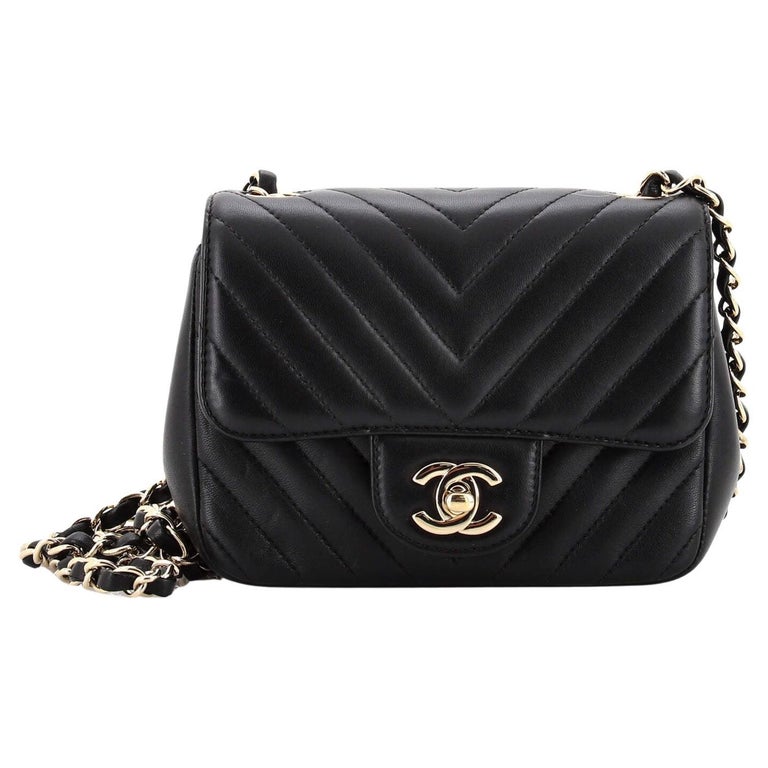 Chanel Mini Square - 83 For Sale on 1stDibs