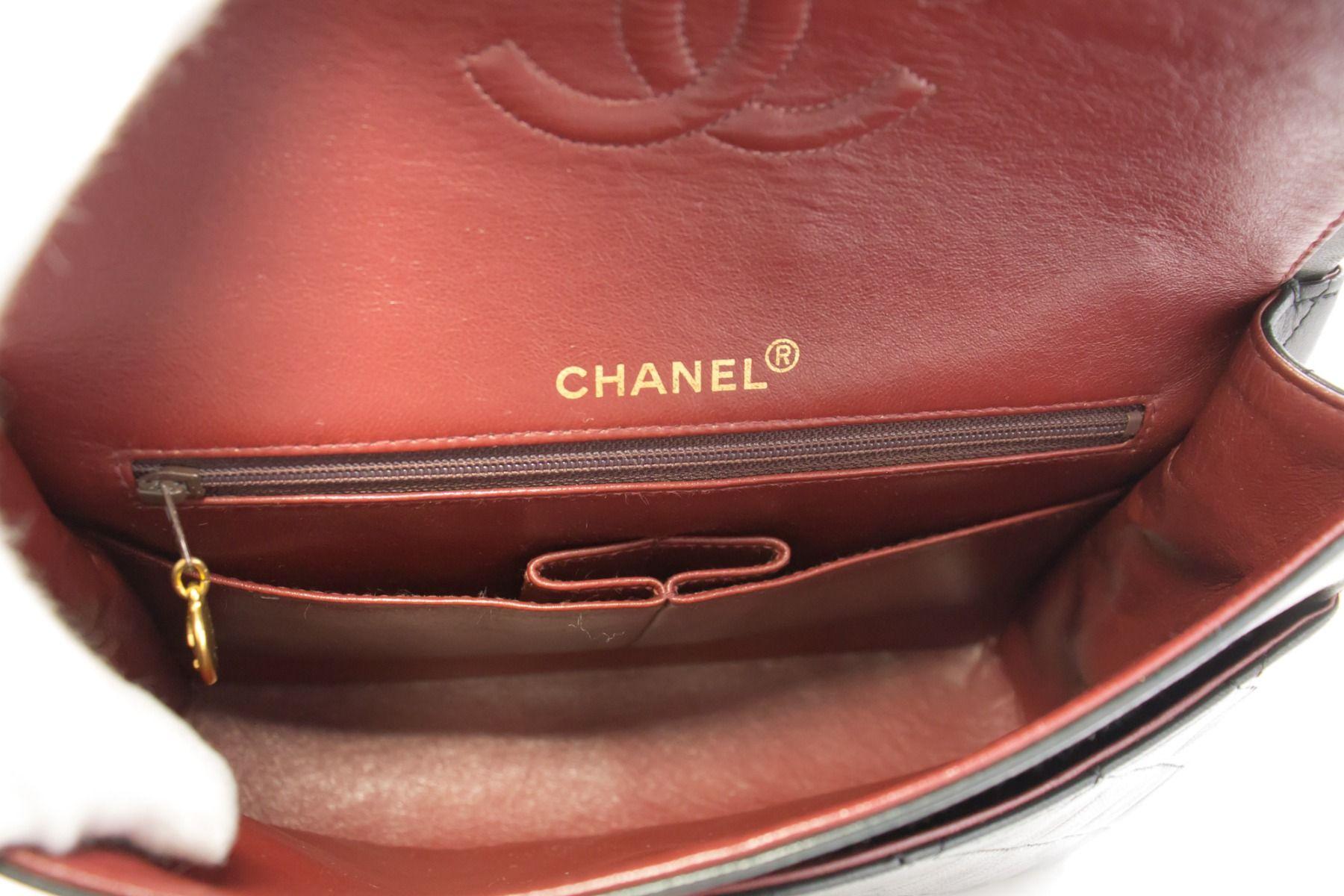 Chanel Square Double Flap Bag In Excellent Condition In London, GB